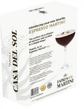 Load image into Gallery viewer, CASA DEL SOL PEPOSADO GIFT BOX W/ESPRESSO MARTINI MIX
